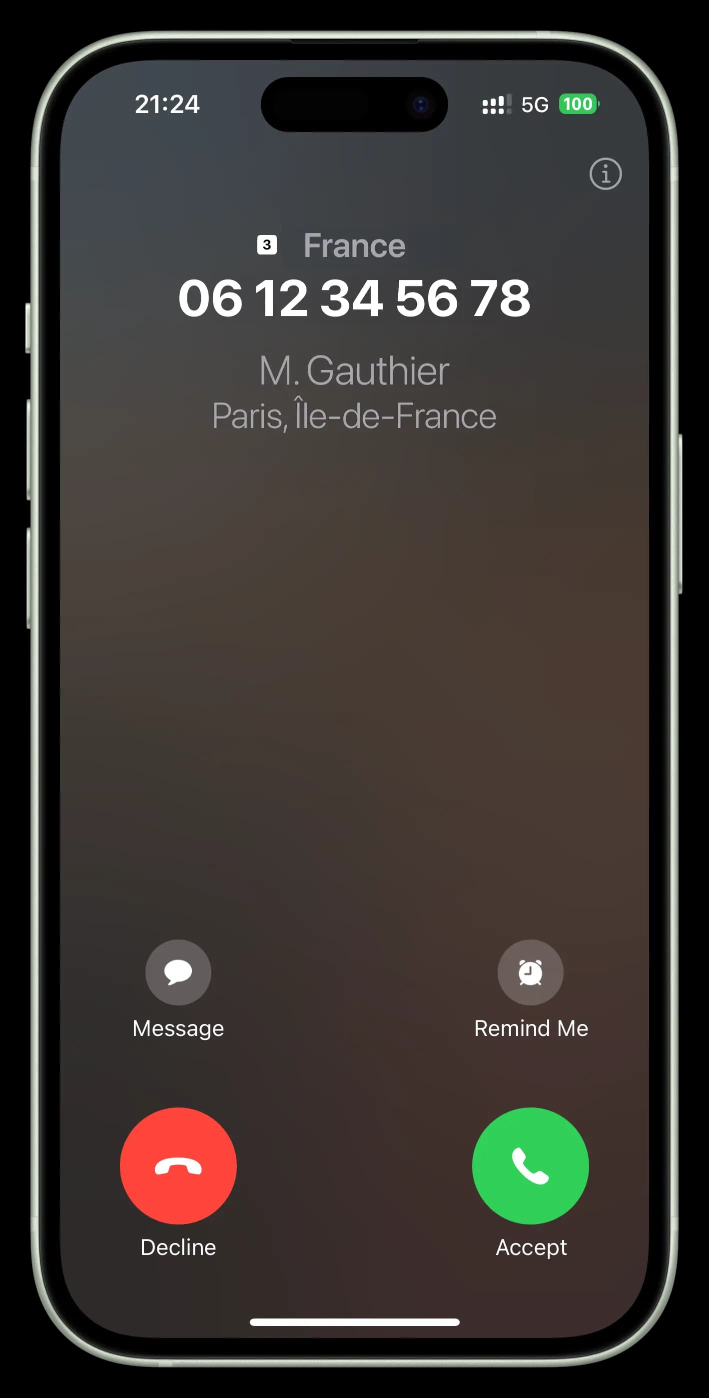 Phone mockup