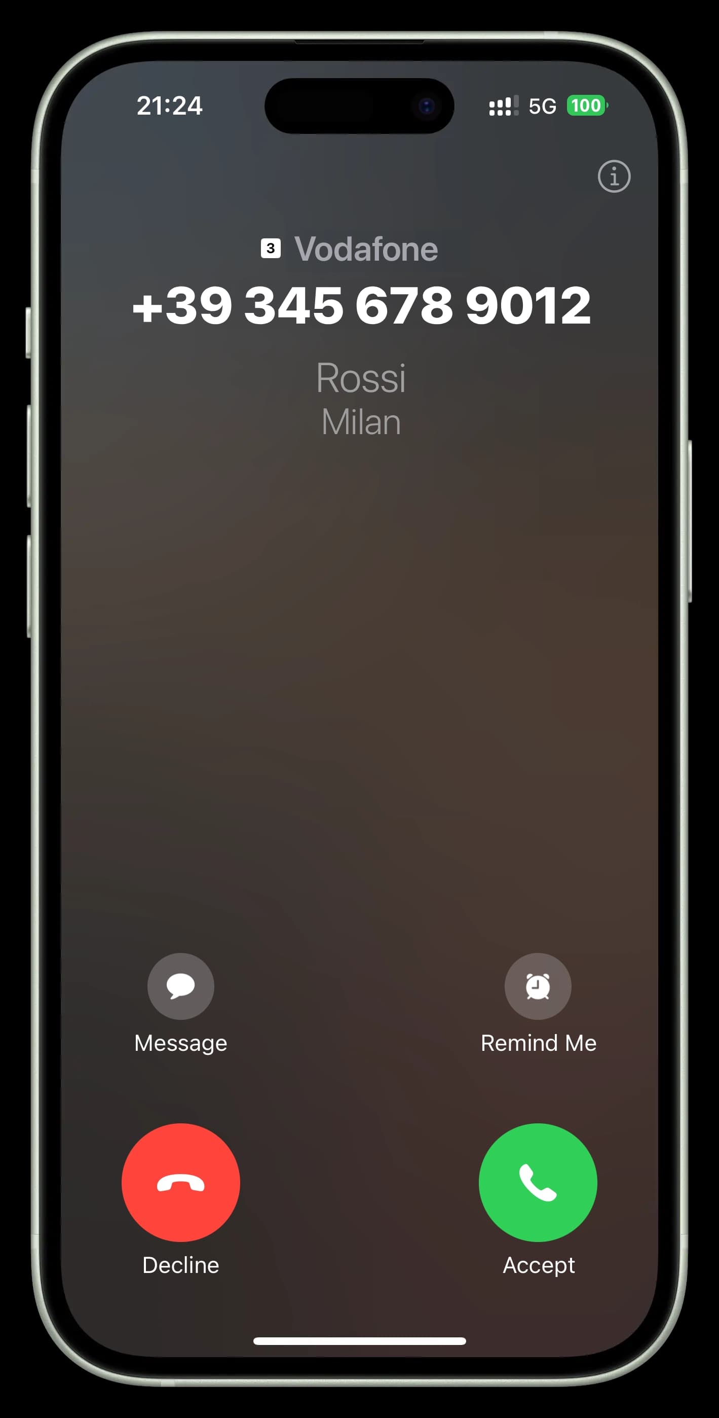 Phone mockup