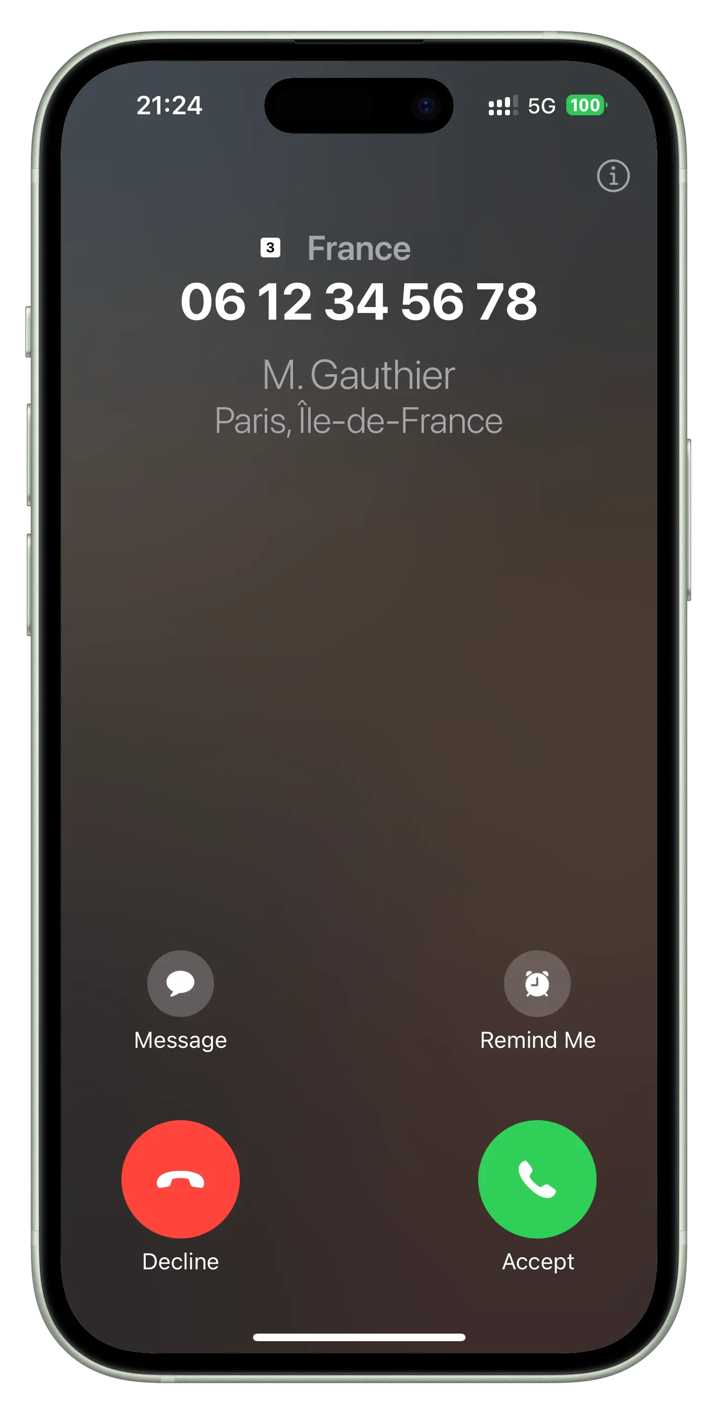 Phone mockup